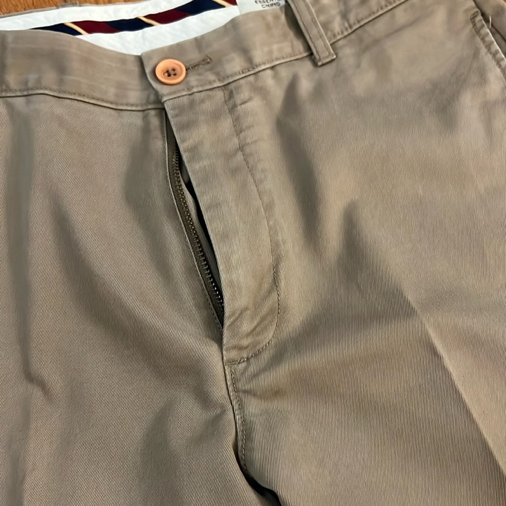 Essential chinos slim cut pants 32x30 - Picture 3 of 4